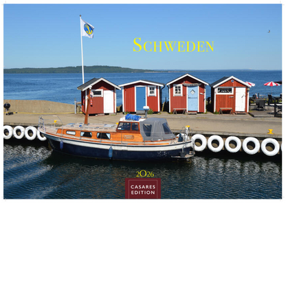 Sweden - Wall Calendar 2026 - 50 x 36 cm - CASARES fine art EDITION
