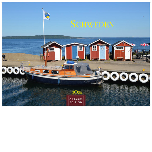 Schweden - Wandkalender 2026 - 50 x 36 cm - CASARES fine art EDITION