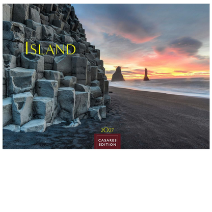 Island - Wandkalender 2027 - 50 x 35 cm - CASARES fine art EDITION