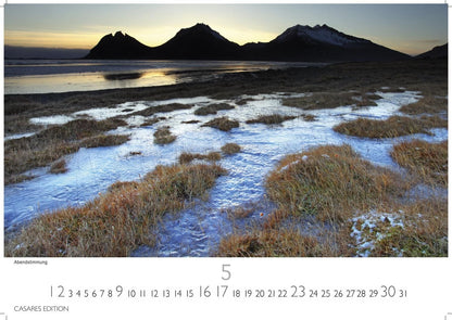Island - Wandkalender 2027 - 50 x 35 cm - CASARES fine art EDITION