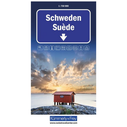 Schweden Regionalkarten - 2026
