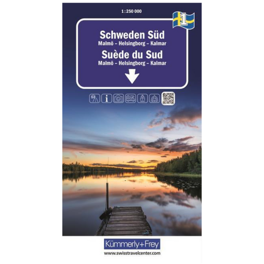 Schweden Regionalkarten - Kartförlaget - 2026