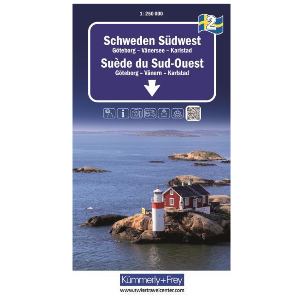 Schweden Regionalkarten - 2026