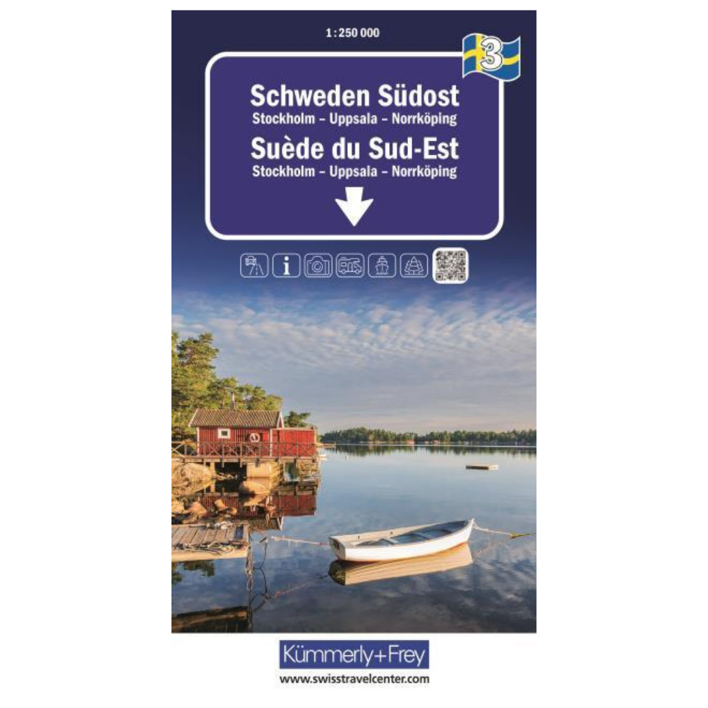 Schweden Regionalkarten - 2026