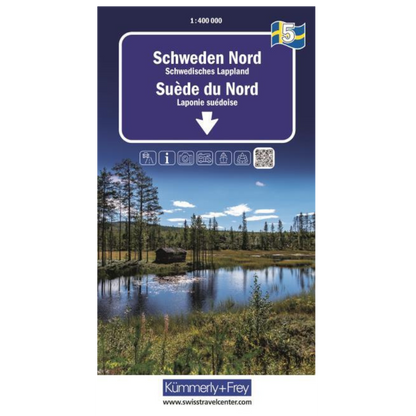 Schweden Regionalkarten - 2026