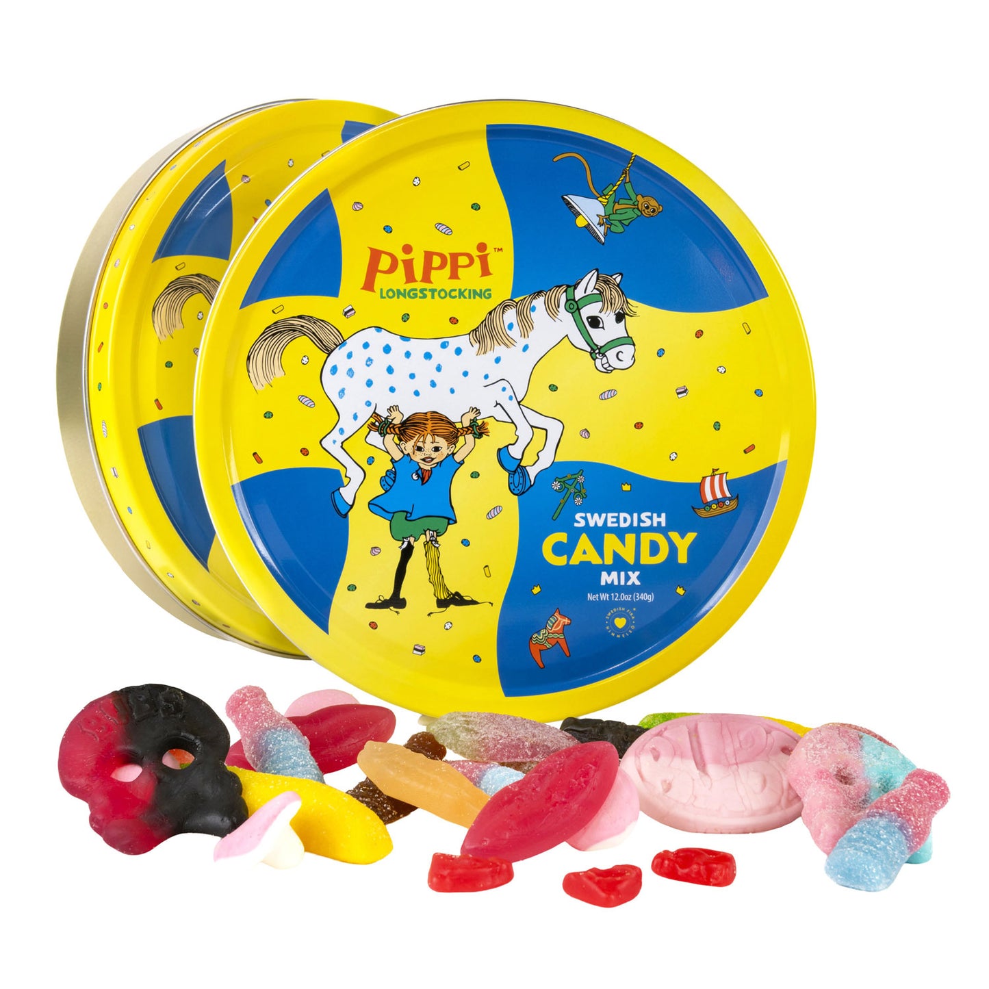 Swedish Fika Pippi Candy - Süßigkeitenmischung - 340 g