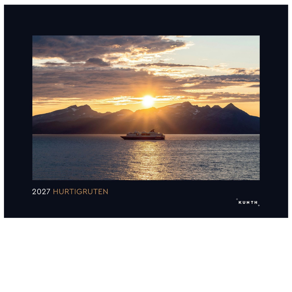 Hurtigruten - Wandkalender 2027 - 60 x 45 cm - Kunth Verlag