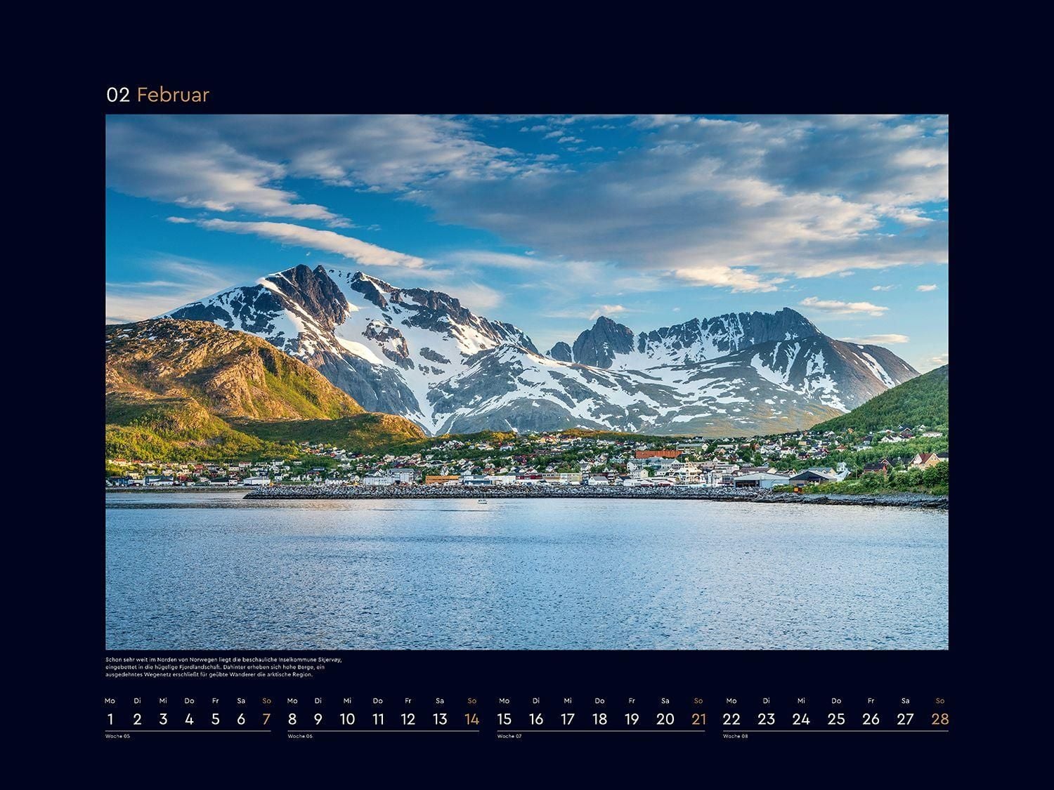 Hurtigruten - Wandkalender 2027 - 60 x 45 cm - Kunth Verlag