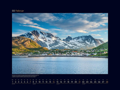 Hurtigruten - Wandkalender 2027 - 60 x 45 cm - Kunth Verlag