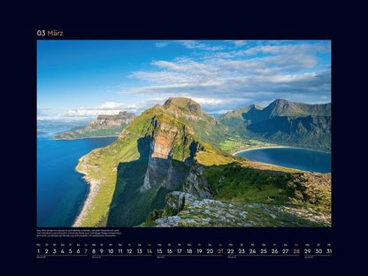 Hurtigruten - Wandkalender 2027 - 60 x 45 cm - Kunth Verlag