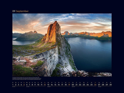 Hurtigruten - Wandkalender 2027 - 60 x 45 cm - Kunth Verlag