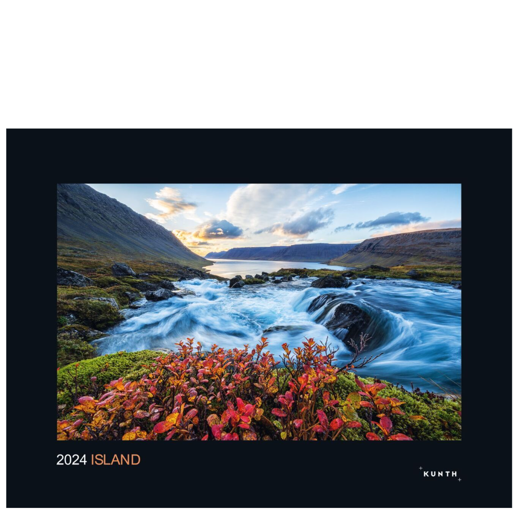 Island - Wandkalender 2024 - 60 x 45 cm - Kunth Verlag