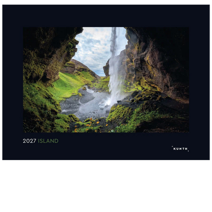 Island - Wandkalender 2027 - 60 x 45 cm - Kunth Verlag