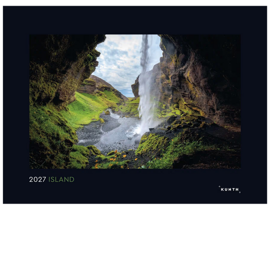 Island - Wandkalender 2027 - 60 x 45 cm - Kunth Verlag