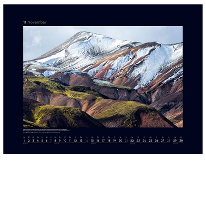 Island - Wandkalender 2027 - 60 x 45 cm - Kunth Verlag