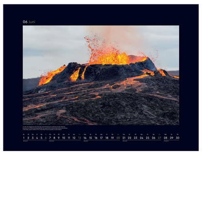 Island - Wandkalender 2027 - 60 x 45 cm - Kunth Verlag