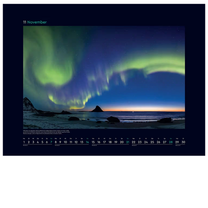 Polarlichter - Wandkalender 2027 - 60 x 45 cm - Kunth Verlag