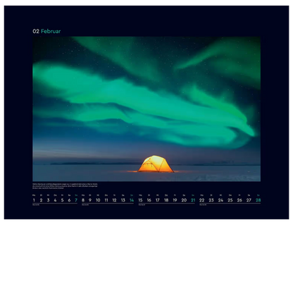 Polarlichter - Wandkalender 2027 - 60 x 45 cm - Kunth Verlag