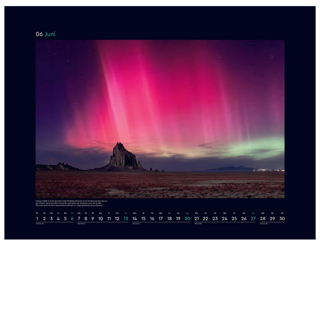 Polarlichter - Wandkalender 2027 - 60 x 45 cm - Kunth Verlag