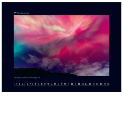 Polarlichter - Wandkalender 2027 - 60 x 45 cm - Kunth Verlag