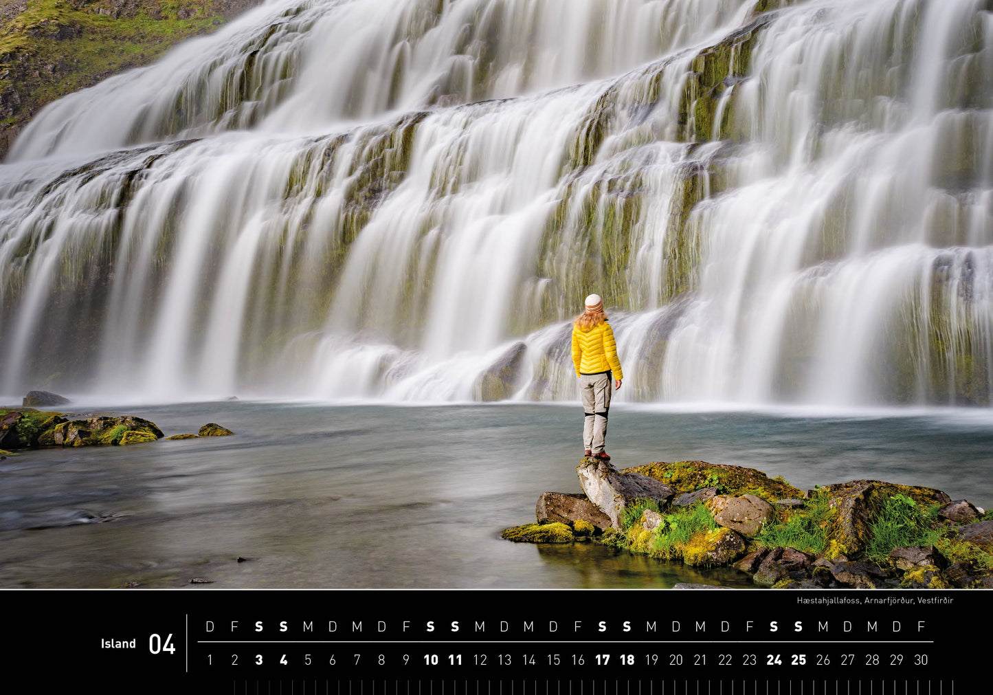 Island - 360° Premium-Wandkalender 2027 - 50 x 35 cm - 360Grad Medien
