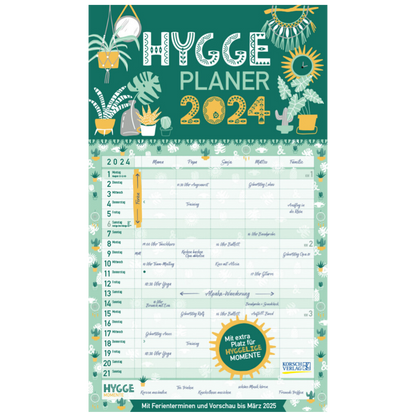 Hygge Planer 2024 - 27 x 46 cm - Korsch Verlag