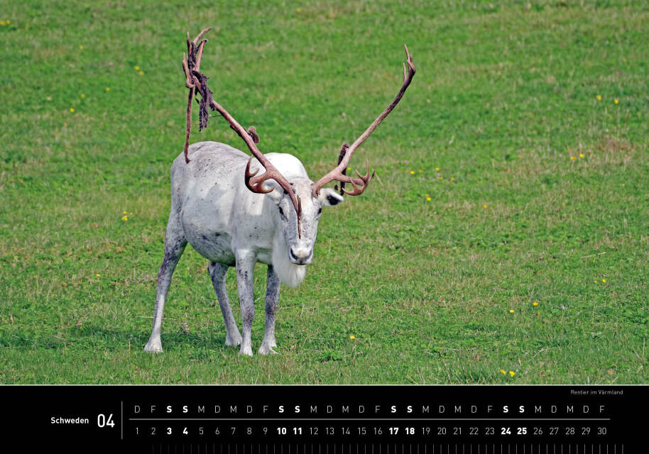 Schweden - 360° Premium-Wandkalender 2027 - 50 x 35 cm - 360Grad Medien