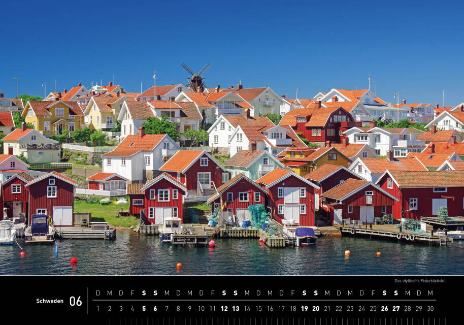 Schweden - 360° Premium-Wandkalender 2027 - 50 x 35 cm - 360Grad Medien