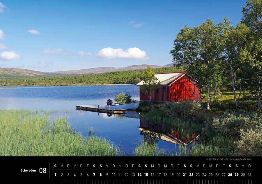 Schweden - 360° Premium-Wandkalender 2027 - 50 x 35 cm - 360Grad Medien