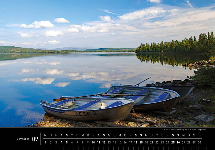 Schweden - 360° Premium-Wandkalender 2027 - 50 x 35 cm - 360Grad Medien