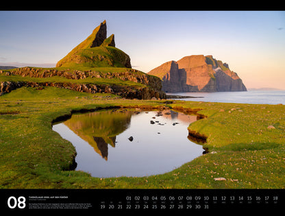 Nordische Welten - Wandkalender 2024 - 66 x 50 cm - Ackermann Kunstverlag