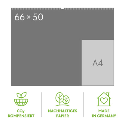 Nordische Welten - Wandkalender 2027 - 66 x 50 cm - Ackermann Kunstverlag