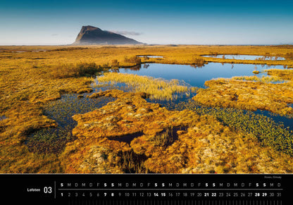 Lofoten - 360° Premium-Wandkalender 2026 - 50 x 35 cm - 360Grad Medien