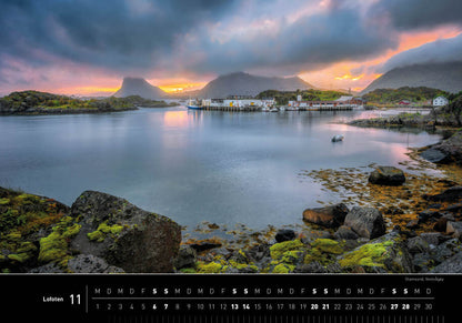 Lofoten - 360° Premium-Wandkalender 2027 - 50 x 35 cm - 360Grad Medien