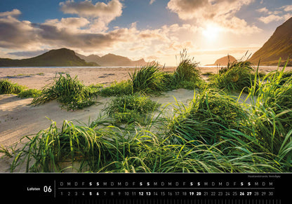 Lofoten - 360° Premium-Wandkalender 2027 - 50 x 35 cm - 360Grad Medien