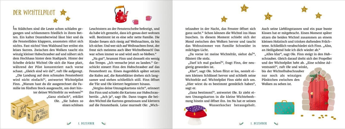 Wichtel Willkommen - 24 Vorlesegeschichten