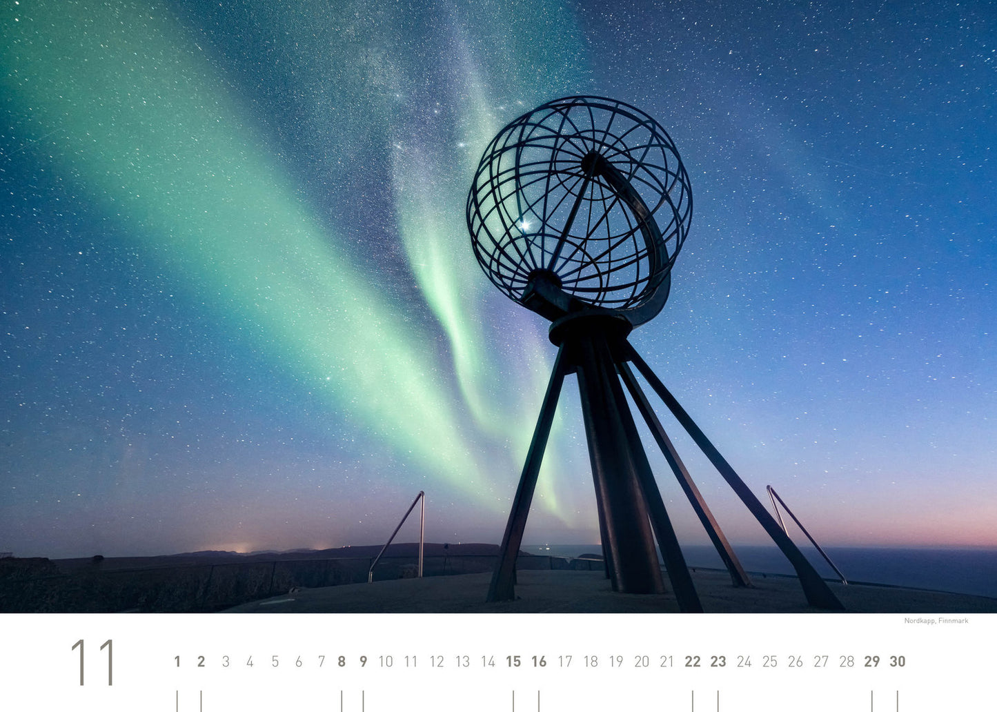 Norwegen Exklusivkalender 2025 - 70 x 50 cm - 360Grad Medien