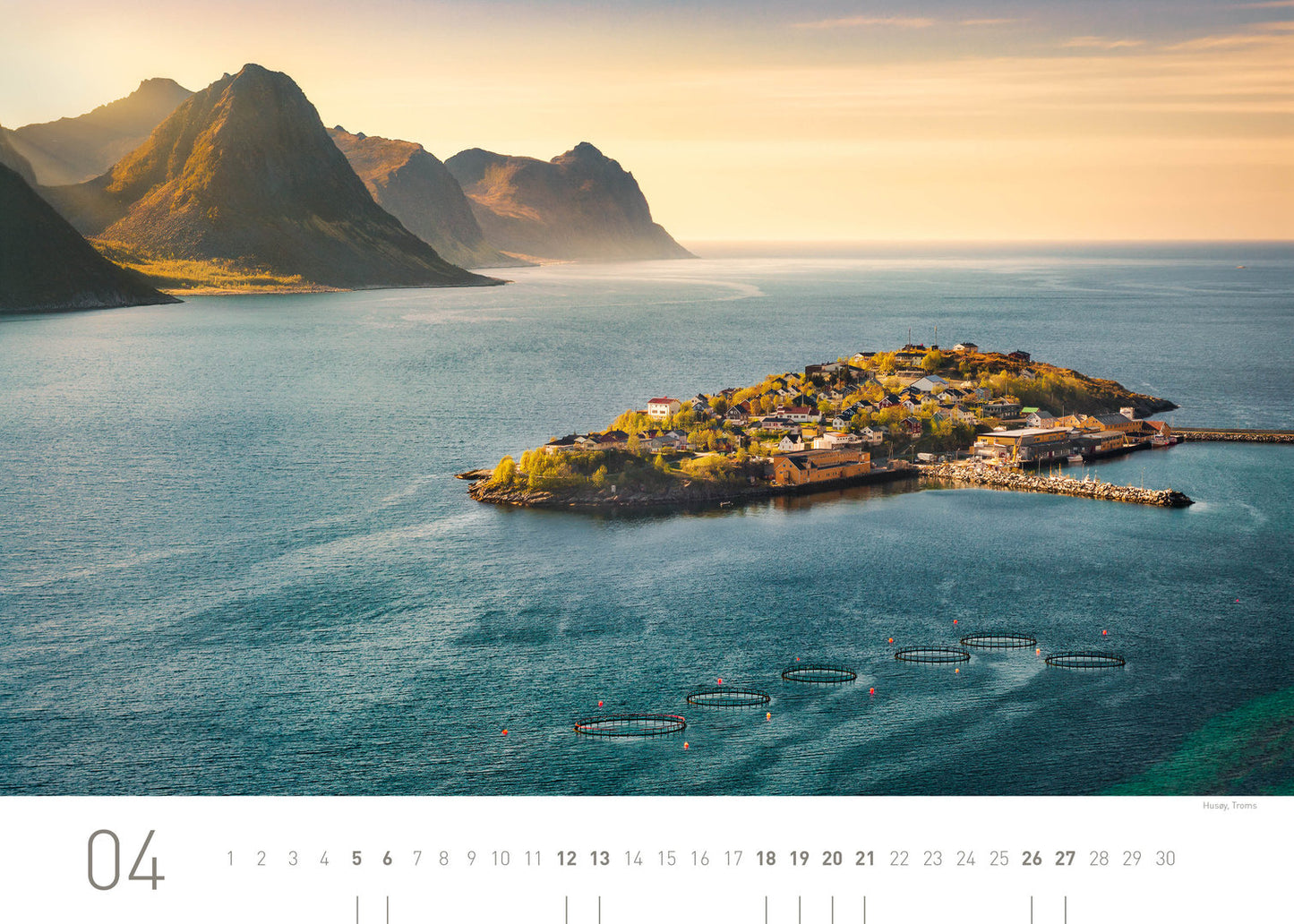 Norwegen Exklusivkalender 2025 - 70 x 50 cm - 360Grad Medien