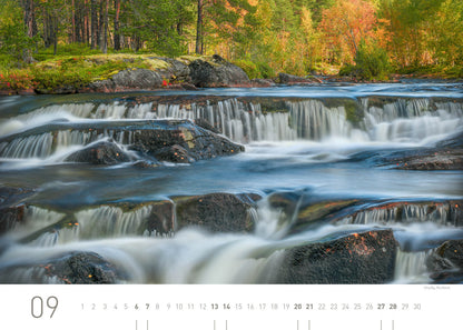 Norwegen Exklusivkalender 2025 - 70 x 50 cm - 360Grad Medien