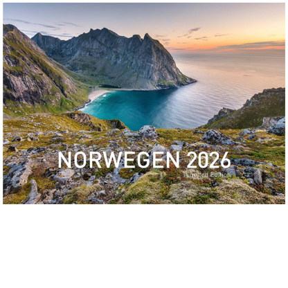Norwegen Exklusivkalender 2026 - 70 x 50 cm - 360Grad Medien