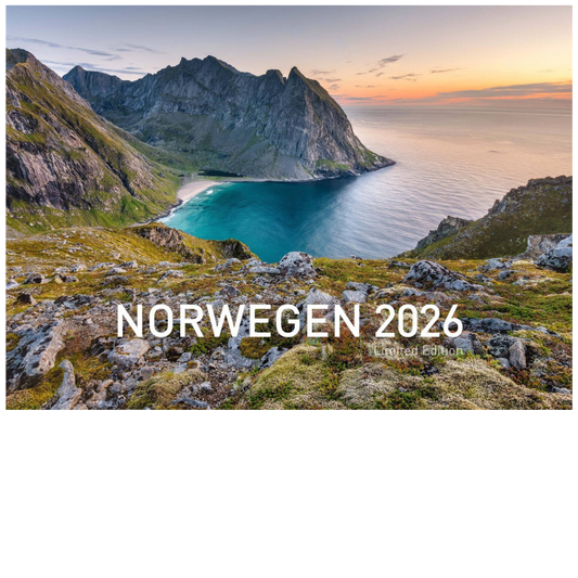 Norwegen Exklusivkalender 2026 - 70 x 50 cm - 360Grad Medien