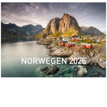 Norwegen Exklusivkalender 2025 - 70 x 50 cm - 360Grad Medien