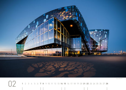Island Exclusive Calendar 2025 - 70 x 50 cm - 360Grad Medien