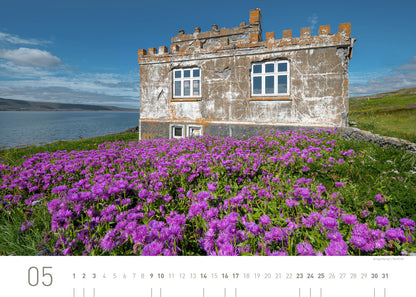 Island Exclusive Calendar 2025 - 70 x 50 cm - 360Grad Medien