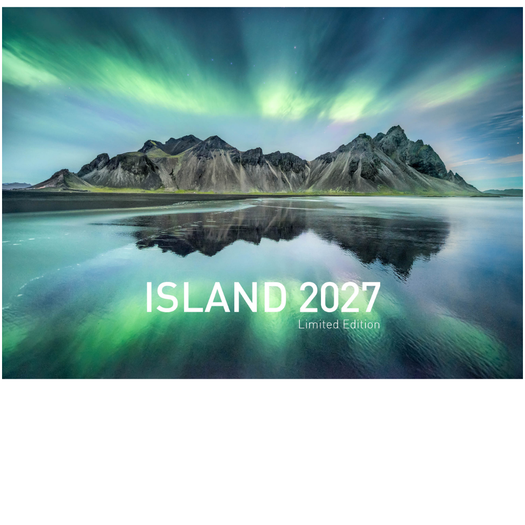 Island Exklusivkalender 2027 - 70 x 50 cm - 360Grad Medien