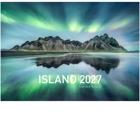 Island Exklusivkalender 2027 - 70 x 50 cm - 360Grad Medien