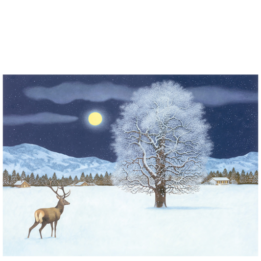 Zauberhafte Winternacht - Adventskalender - 52 cm