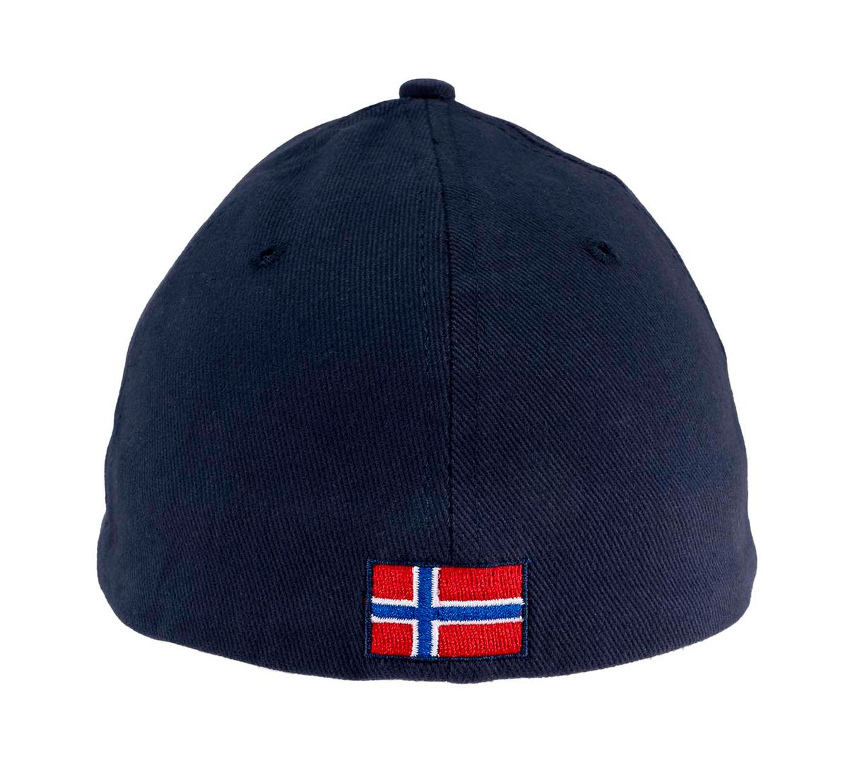 Cap mit Stickerei "Norway" und norwegischer Flagge - Dunkelblau