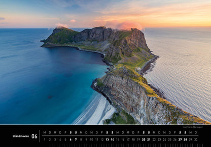 Scandinavia - 360° Premium Wall Calendar 2026 - 50 x 35 cm - 360Grad Medien