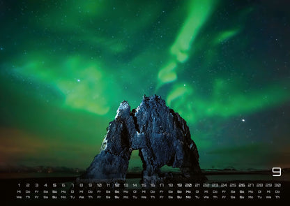 Polarlichter - Grandiose Naturschauspiele - Wandkalender 2027 - 59 x 42 cm